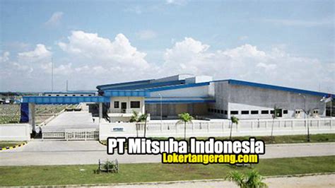 Lowongan Kerja Pt Mitsuba Indonesia Tangerang