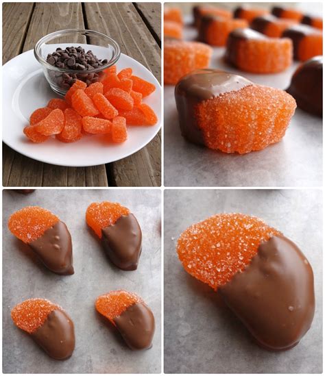 Blissful Roots Chocolate Dipped Orange Slices Homemade Candy Bars