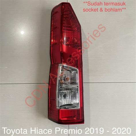 Jual Lampu Belakang Stoplamp Toyota Hiace Premio 2019 2020 Stop Lamp