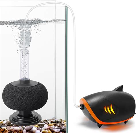 Amazon HITOP 110GPH Aquarium Air Pump And HITOP 7in Sponge Filter