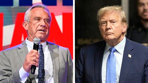 Rfk Jr Hits Back After Trump’s ‘barely Coherent’ Rant