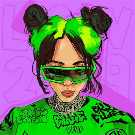 Pin By BLACK MOON On Billie Eilish Art Edit Billie Eilish Anime