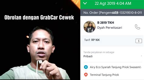 OBROLAN DENGAN DRIVER CEWEK GRAB CAR JAKARTA YouTube