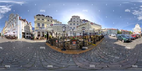 360° view of Szczecin Old Town - Alamy