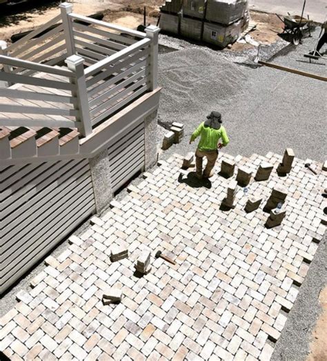 Pervious driveway pavers are a great way to handle storm water requirements on Sullivan’s Island ...