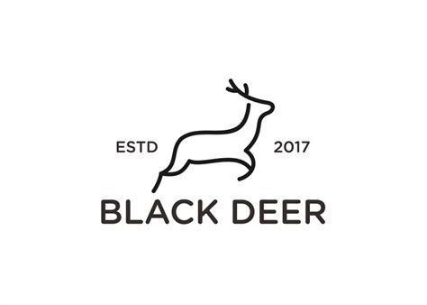 Premium Vector Deer Logo Design Vector Illustration