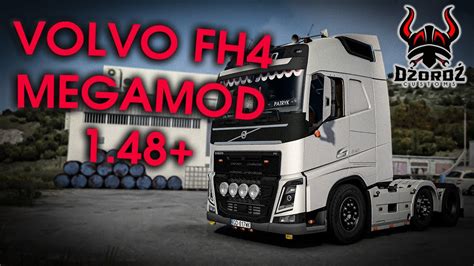 1 48 VOLVO FH4 MEGAMOD ETS2 YouTube