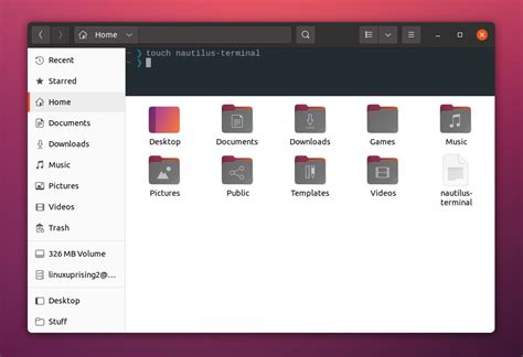 Nautilus Terminal Updated With Nautilus 40 Support Context Menus