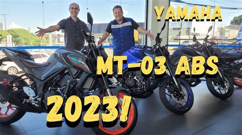 Yamaha Mt Abs Em Detalhes Youtube