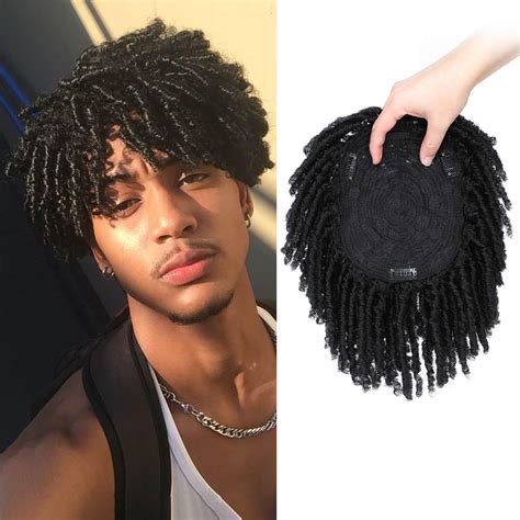 Amazon Ms Taj Inch Short Dreadlock Hair Topper Wig For Men