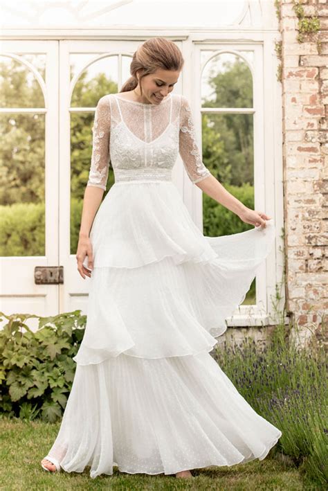 Brautkleider Vintage Hochzeitskleider Im Hippe Boho Gipsy Look