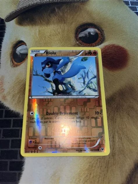 CARTE POKEMON RIOLU 45 124 Reverse XY Impact Des Destins FR NM EUR 4 49