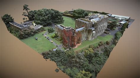 Fonmon Castle Exterior 1M Poly - Buy Royalty Free 3D model by blackfirefilms [e70a7e5 ...