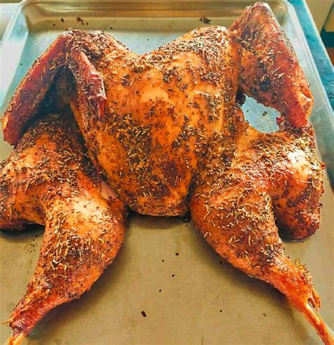 Traeger Smoked Spatchcock Turkey Recipe Simply Meat Smoking