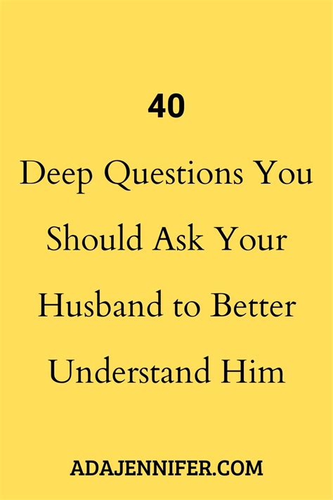 40 Best Deep Questions To Ask A Guy Artofit