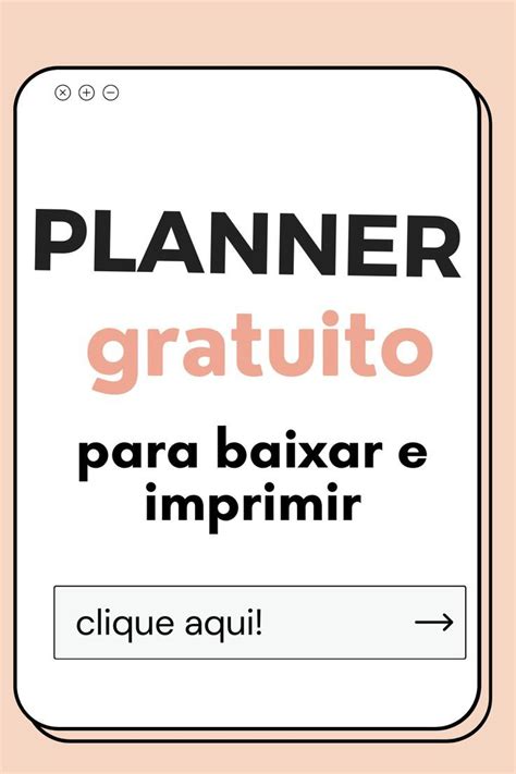 Planners gratuitos para baixar 2023 Planner Calendário online