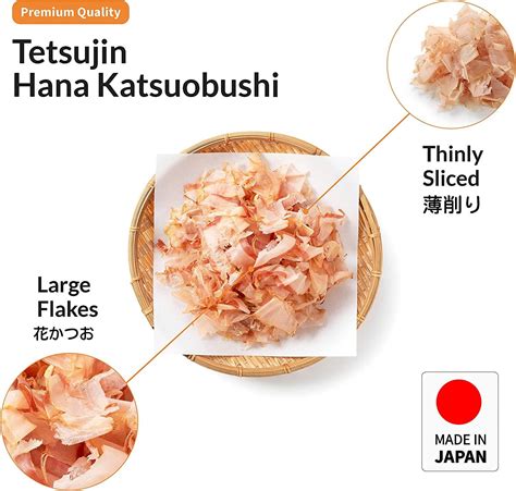 Katsuobushi Dried Bonito Flakes - Jumbo Pack 16 Oz - Large Dashi Bonito Flakes - Make ...