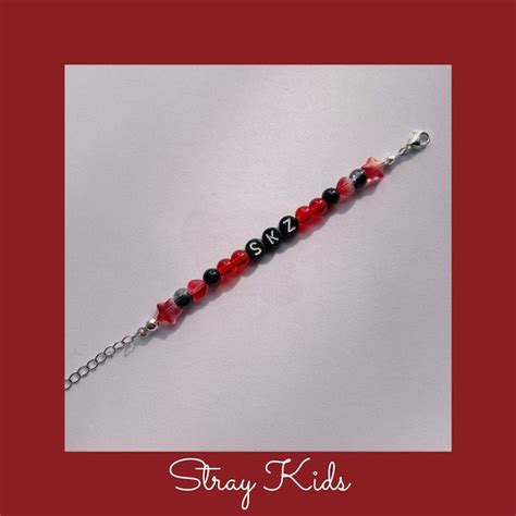 Beaded Necklace Stray Kids Etsy