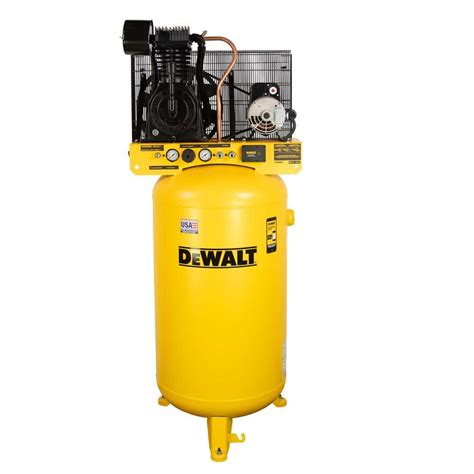 Dewalt 80 Gal 175 Psi Vertical Stationary Electric Air Compressor With Air Compressor