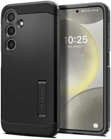 Spigen Funda Tough Armor Compatible Con Samsung Galaxy S24 5G Negro