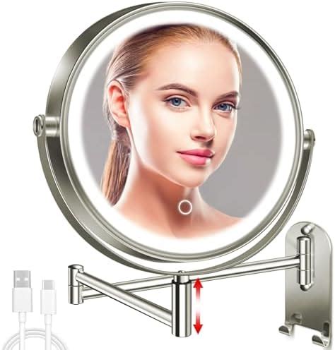 Amazon SanaWell Rechargeable Wall Mounted Lighted Makeup Mirror