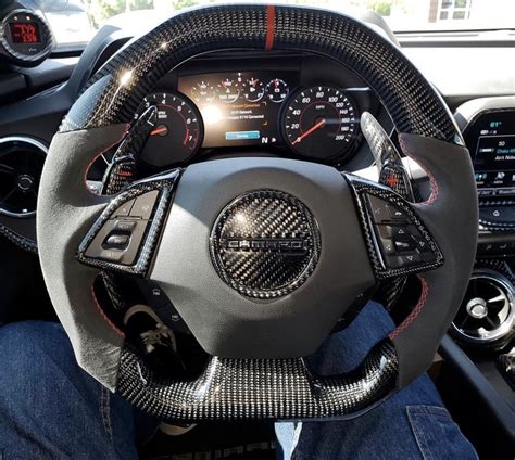 Camaro Custom Carbon Fiber Steering Wheel Complete Heated