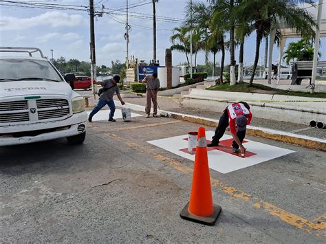 Arrancan Trabajos De Balizamiento En La Zona Centro