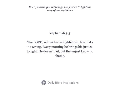 Zephaniah Daily Bible Inspirations