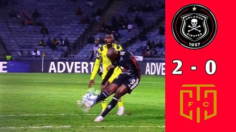 Orlando Pirate Vs Cape Town City Extended Highlights Dstv Premiership