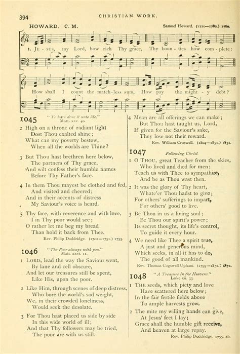 Hymns And Songs Of Praise For Public And Social Worship Lord