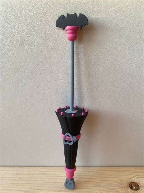 Stl File Monster High Draculaura S Umbrella D Printable Model To