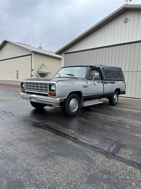 1985 Dodge Other Pickups Pickup Blue Rwd Automatic D350 Classic Dodge