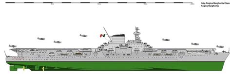 Regia Marina Regina Margherita Class Aircraft Carrier