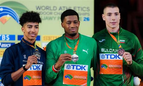 Gerson Baldé Campeão Do Mundo No Salto Em Comprimento Diário Do Distrito