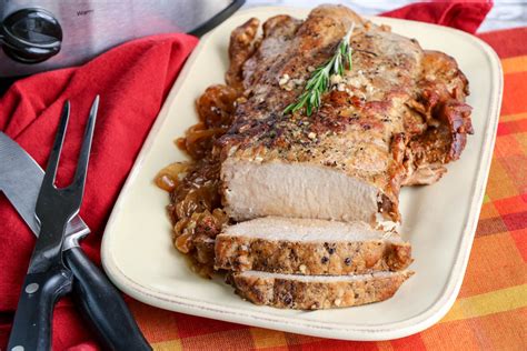 Balsamic Herb Slow Cooker Pork Tenderloin Recipe