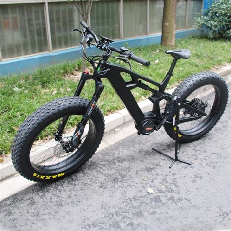 Bafang G Electric Bike Carbon Fiber Full Suspension Hidden