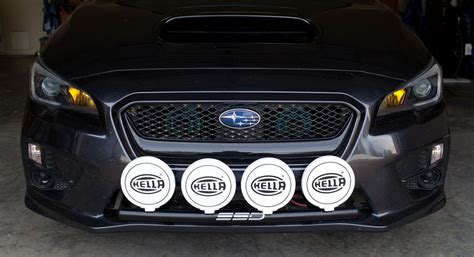 Fits Subaru Wrx Sti Rally Light Bar Bull Bar Nudge Bar