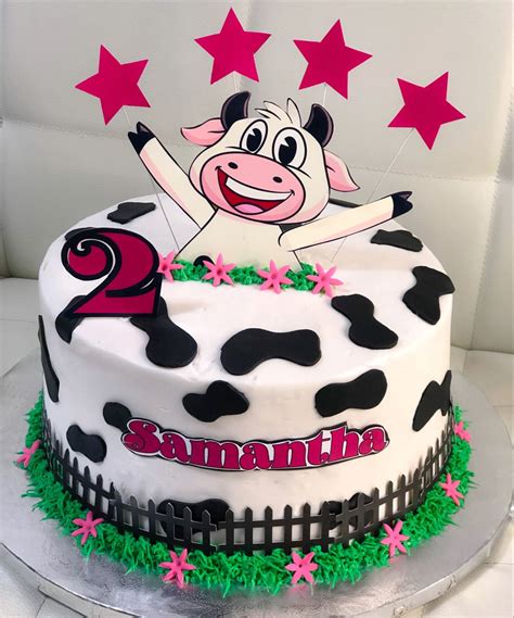 Vaca Lola Cake A Fun And Delicious Birthday Treat