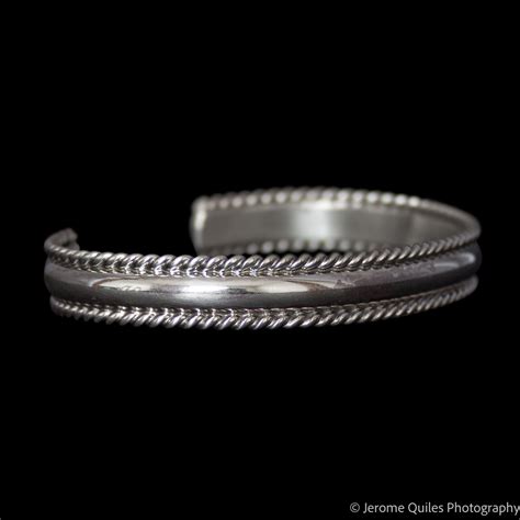 Navajo Plain Silver Bracelet | Wilde Ones London