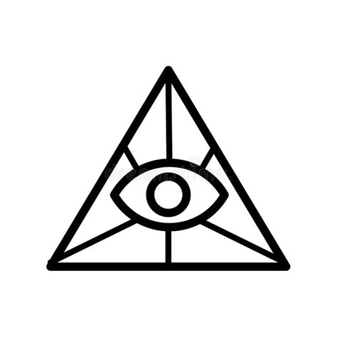 eye  providence vector illustration stock vector illustration