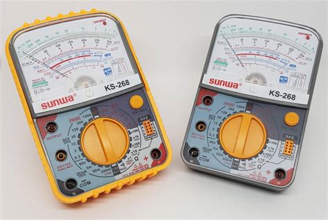 Original Sunwa High Performance Professional Analog Multimeter Multitester Ks 268