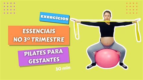 Pilates Na Gesta O Para O Terceiro Trimestre A Bola De Pilates