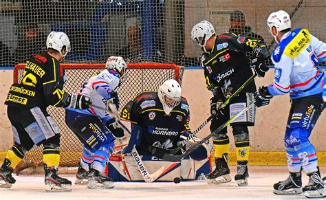 Gelungenes Debüt für Marvin Berbner beim EHC Zweibrücken