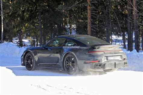 Porsche Facelift Spied Refreshed Turbo S Going Hybrid