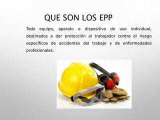 Ppt Capacitacion Uso Elementos De Proteccion Personal Epp Pptx