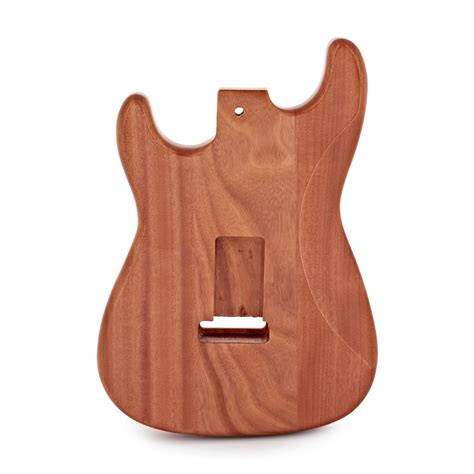 Electric Guitar Body, Natural Mahogany at Gear4music