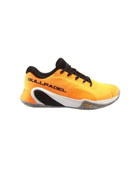 Zapatillas Bullpadel Vertex Vibram 23I Naranja Zapatillas De Pádel