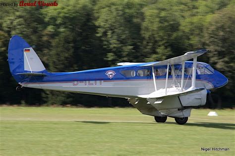 Aerial Visuals Airframe Dossier De Havilland Dh Dragon Six S N