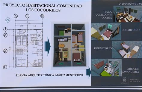 Anuncian la construcción de un proyecto habitacional para las familias