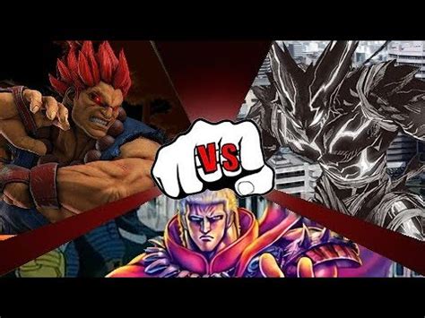 Akuma Street Fighter Vs Raoh Fist Of The North Star Vs Garou One